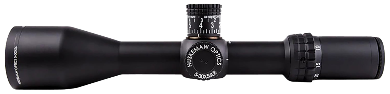 Huskemaw Optics 10530HO Tactical Hunter Black 5-30x56mm 34mm Tube, Illuminated HuntSmart Reticle