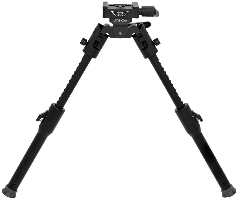 Warne 7912M Lite Bipod Skyline Matte Black 6.5"-11.15", Aluminum, ARCA