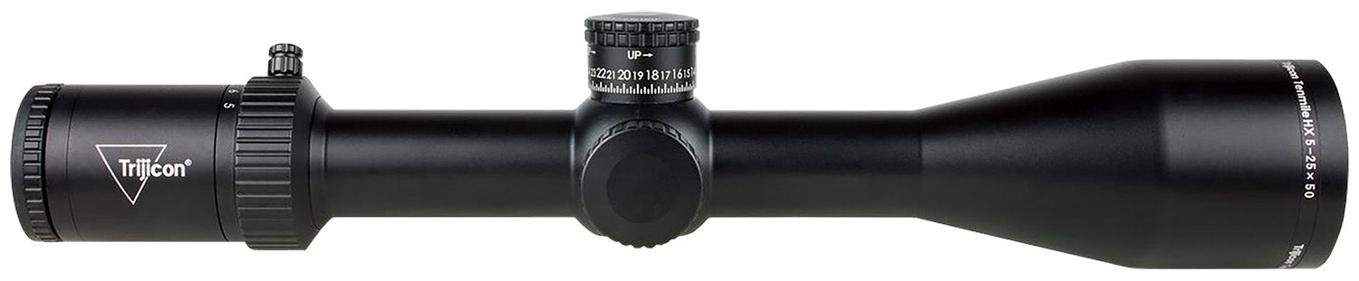 Trijicon 3000020 Tenmile HX  Satin Black 5-25x50mm, 30mm Tube Illuminated Green/Red MOA Ranging Crosshair Reticle