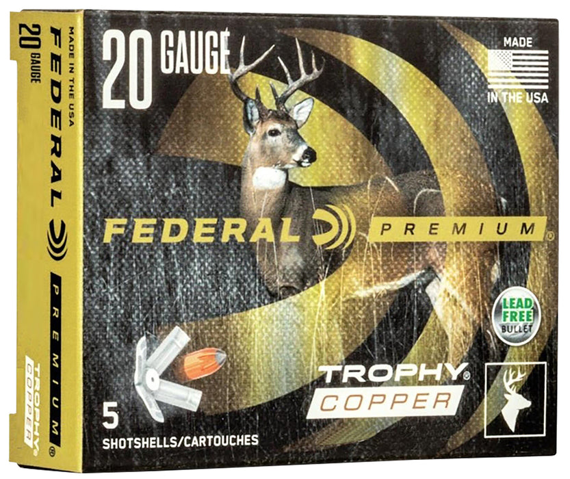 Federal P208FT   20 Gauge 2.75" Slug Shot 5 Per Box/ 10 Case