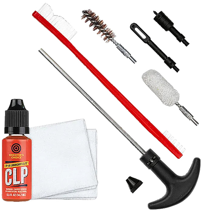 Shooters Choice SHFSRK45 Gun Rod Cleaning Kit .45 ACP Rifle