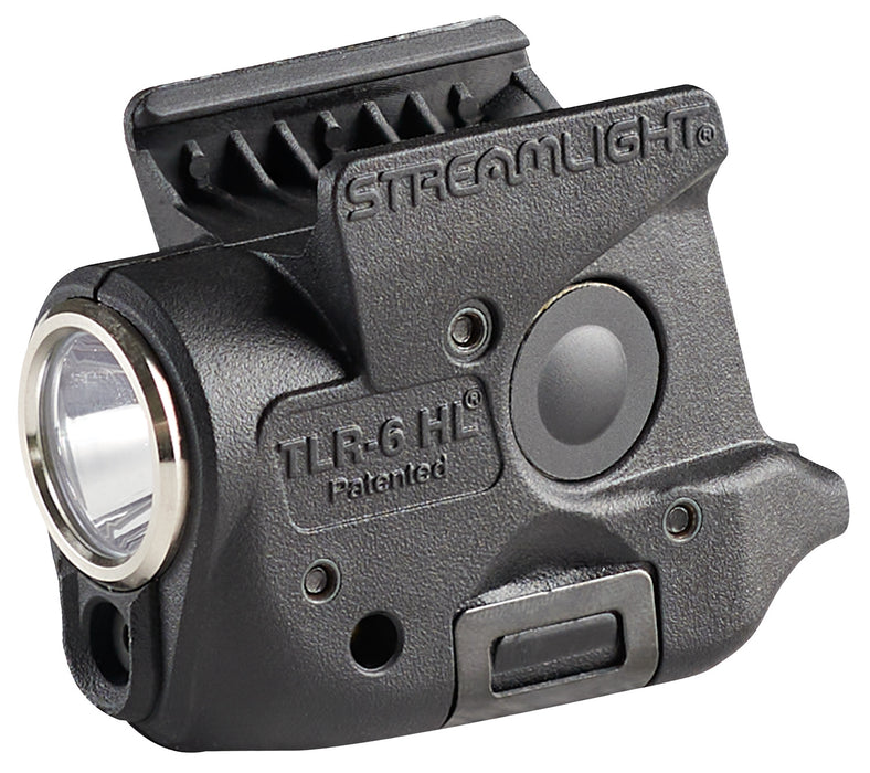 Streamlight 69344 TLR-6 HL Gun Light  Black 300 Lumens White LED/Red Laser Sig Sauer P365/P365 XL