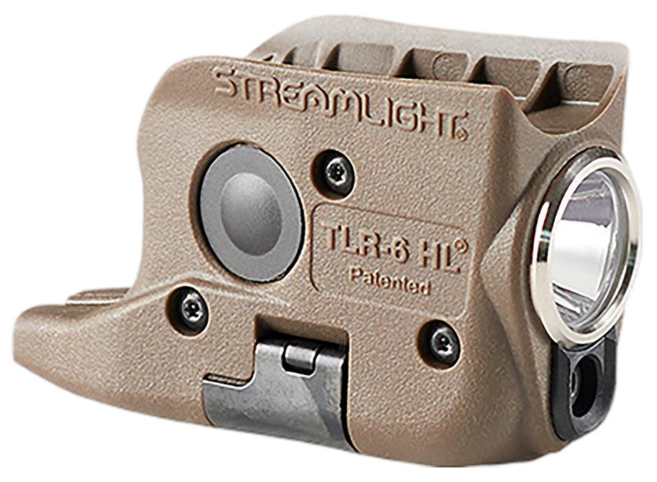 Streamlight 69351 TLR-6 HL G Gun Light  Flat Dark Earth 300 Lumens White LED/Green Laser Glock 42/43/43X/48