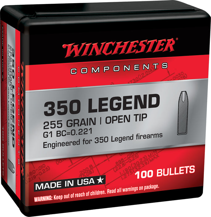 Winchester Ammo WB350L255X   350 Legend 255 gr Open Tip 100 Per Box/ 10 Case
