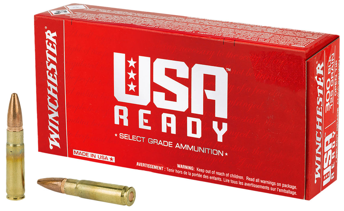 Winchester Ammo WBR68115   6.8mm Rem SPC 115 gr Full Metal Jacket 100 Per Box/ 10 Case