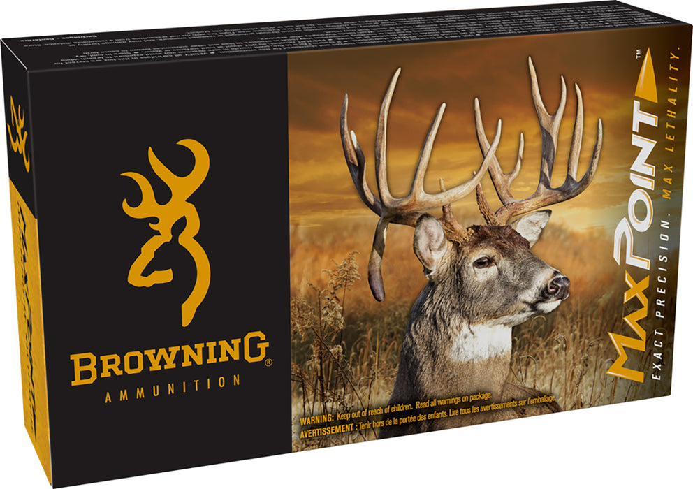 Browning Ammo B192130062 Max Point  30-06 Springfield 180 gr 20 Per Box/ 10 Case