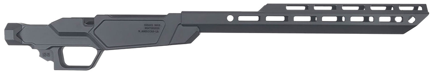 Sharps Bros SBC09 Heatseeker  Matte Black Cerakote Fits Ruger American Long Action