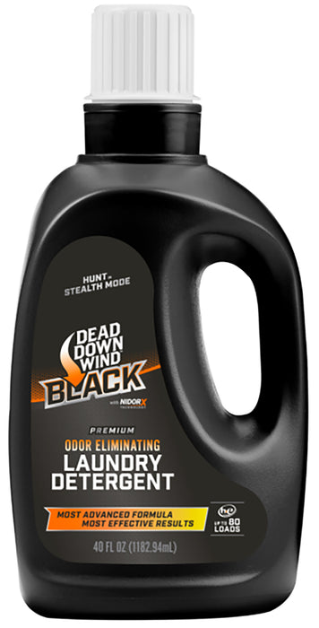 Dead Down Wind 117400 Laundry Detergent Black Premium Odor Eliminator Unscented Scent 40 oz Jug