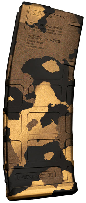 Weapon Works 228044 PMAG GEN M2 MOE 30rd Fits AR/M4 Gold Granite Polymer