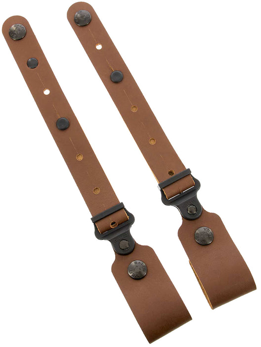 Galco MC2TD Horizontal Shoulder System Tie Down Set 2.0 Tan Full Grain Leather Ambidextrous