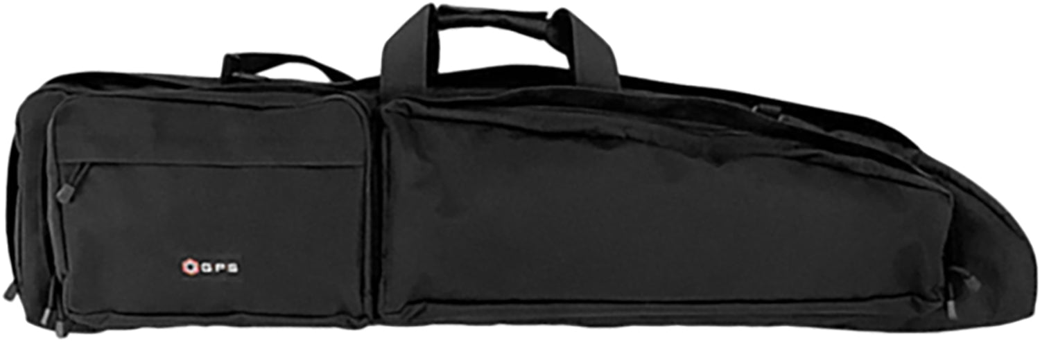 GPS Bags GPSDBRC50BLK Double Rifle Case 50" Black