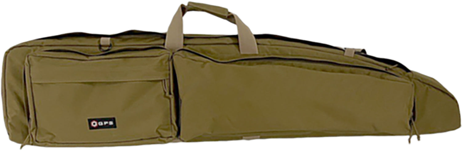 GPS Bags GPSDBRC50TAN Double Rifle Case 50" Tan