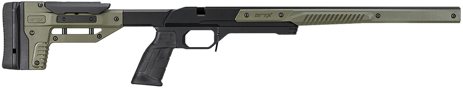 Mdt Sporting Goods Inc 103642-ODG Oryx Sportsman OD Green Aluminum Savage/ Long Action 32.25"