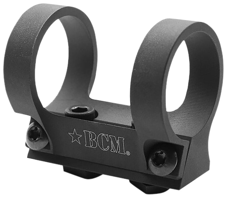 BCM  1 Inch Light Mount Mod 0 Scope Mount/Ring Combo Black Anodized