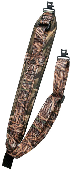 Outdoor Connection AD20918 Super Sling  1" W Padded Mossy Oak Shadow Grass Nylon with Talon QD Swivels for Rifle/Shotgun