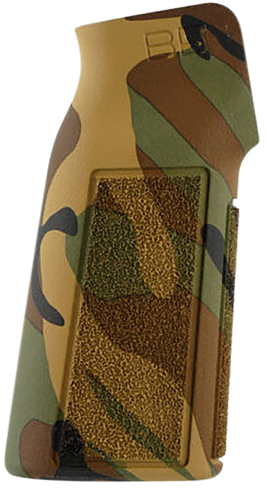 B5 Systems PGR1472 Type 22 P-Grip  Woodland Camo Polymer