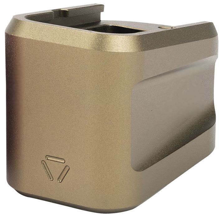 Strike Industries EMPALG19FDE Extended Mag Plate  Fits Glock G19 Flat Dark Earth 6061 T-6 Aluminum