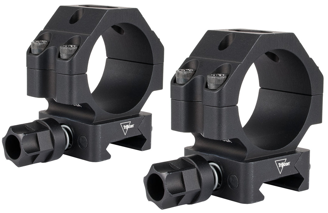 Trijicon AC22064 Scope Rings with Q-LOC Technology  Matte Black  30mm Low