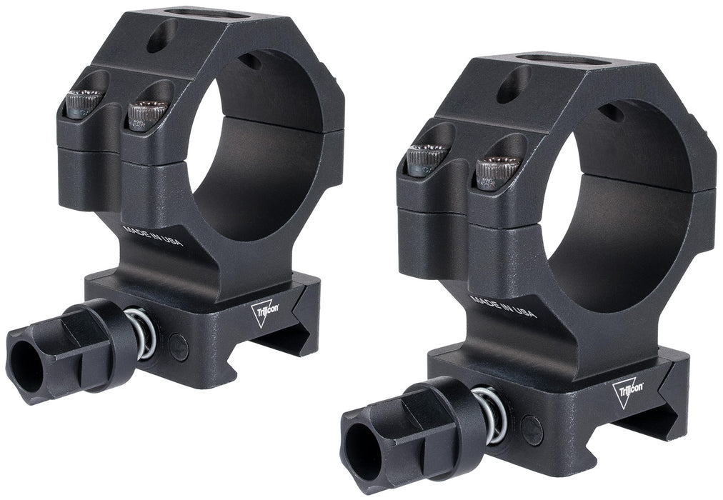 Trijicon AC22066 Scope Rings with Q-LOC Technology  Matte Black  30mm High