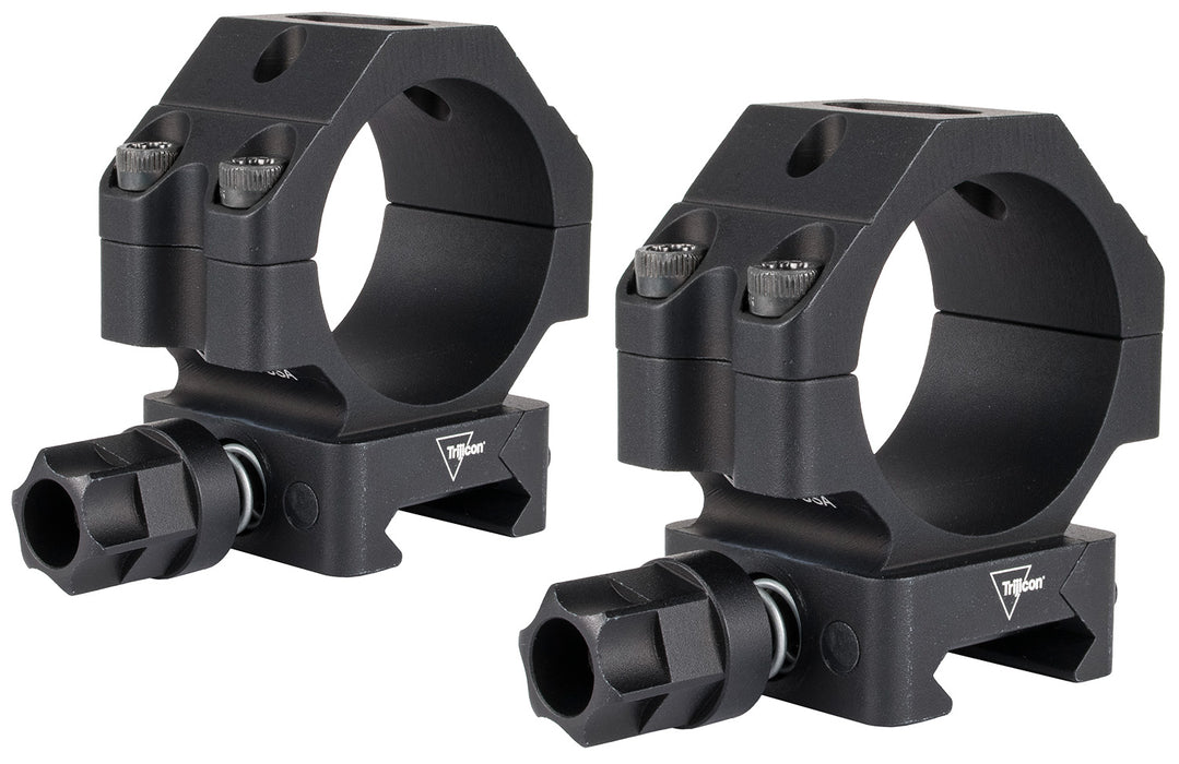 Trijicon AC22072 Scope Rings with Q-LOC Technology  Matte Black 35mm Low