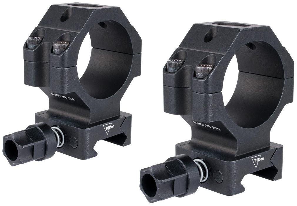 Trijicon AC22074 Scope Rings with Q-LOC Technology  Matte Black 35mm High