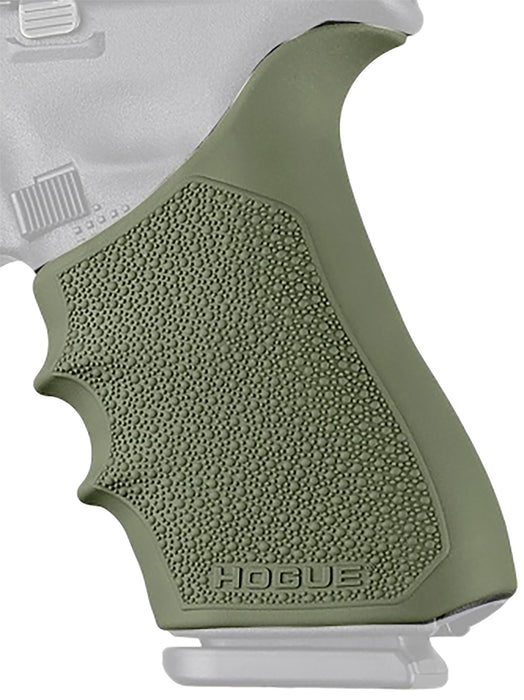 Hogue 17021 Grip Sleeve Handall Beavertail OD Green Rubber