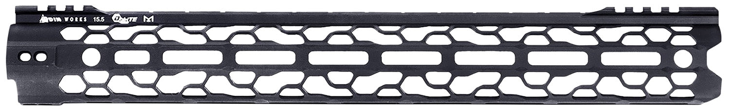 Odin Works F15MLO2 02 Lite M-LOK Forend-15.5"  M-LOK, Black Aluminum, Mounting Hardware Included for AR-15