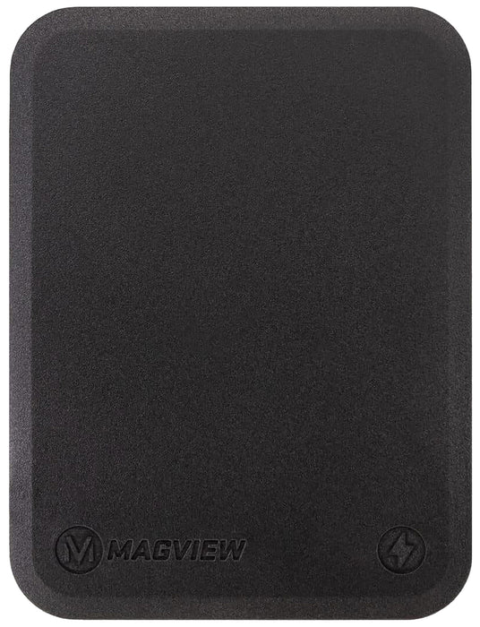 Magview 82028 Wireless Charging Phone Plate Black 2.50" x 3.25"