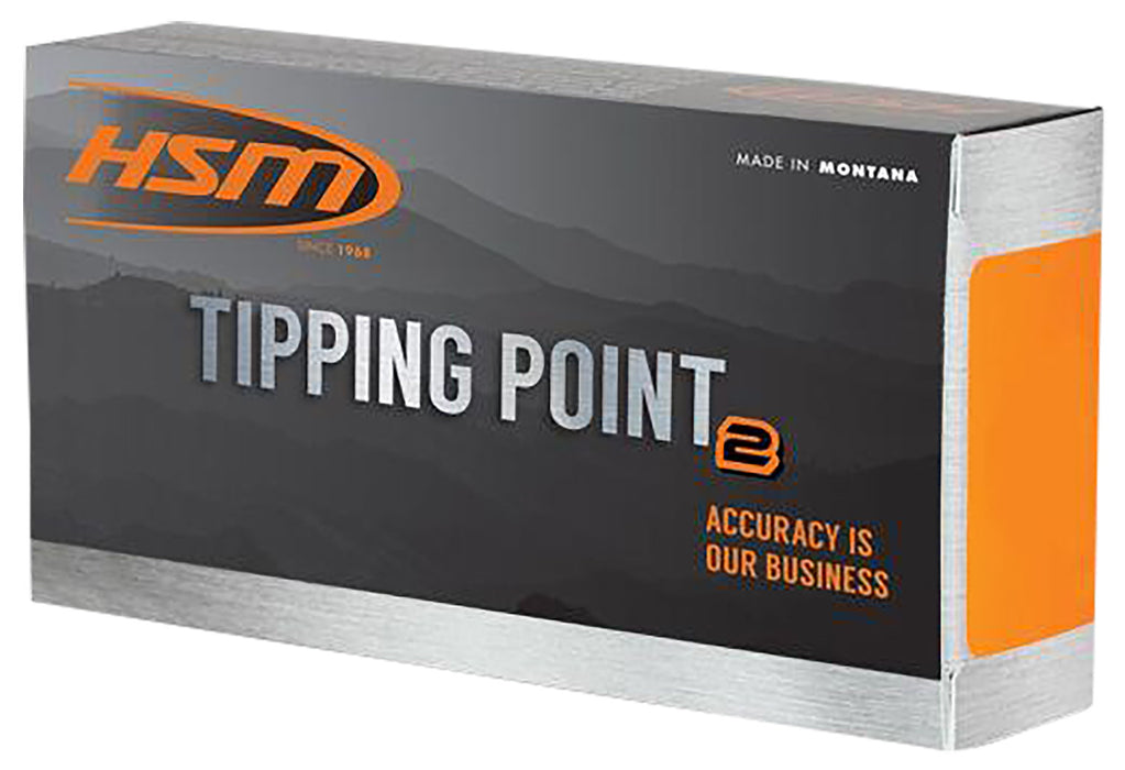 HSM  Tipping Point 2 Super Shock Tip 6.5x55 Swedish 140 gr Hornady SST 20 Per Box/ 25 Case