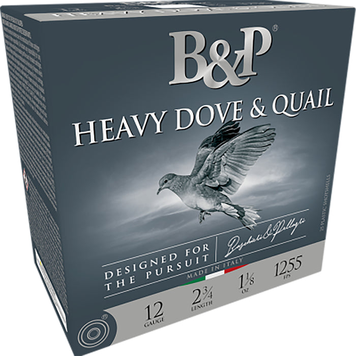 B&p Ammunition 20BD75 Heavy Dove & Quail  20 Gauge 2.75" 1 oz 7.5 Shot 25 Per Box/ 10 Case