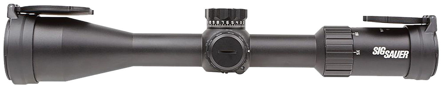 Sig Sauer Electro-Optics SOW42004 Whiskey4  Black 2.5-10x 42mm 30mm Tube Illuminated Hellfire Quadplex Reticle