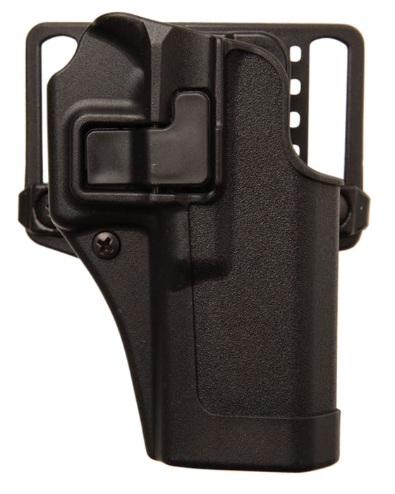 Blackhawk 410565BKR Serpa CQC  OWB Matte Black Polymer Paddle Belt Loop Fits Springfield XDS Fits 3.30" Barrel Right Hand