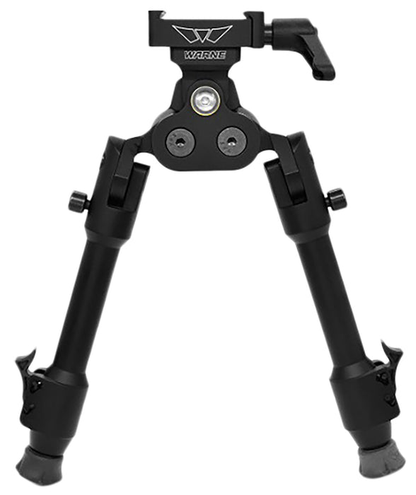 Warne 7924M Skyline Pro Bipod  Black Anodized ARCA Interface Head with Precision Legs