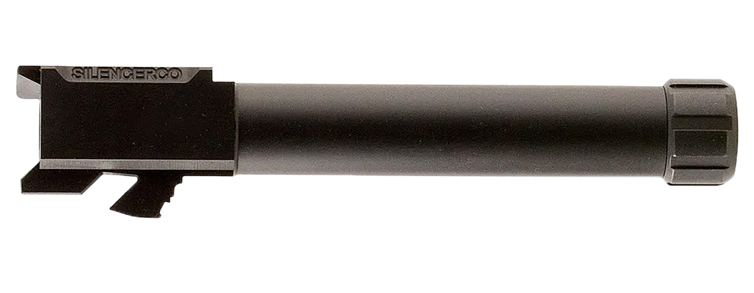 SilencerCo AC5335   9mm 1/2"x28 416R Stainless Steel Black