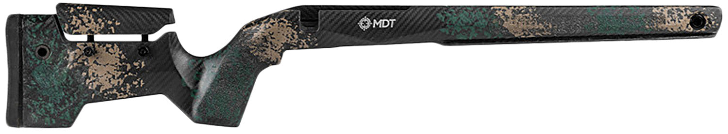 Mdt Sporting Goods Inc 114481HGF   Green/FDE Foam Filled Carbon Fiber Fits Remington 700