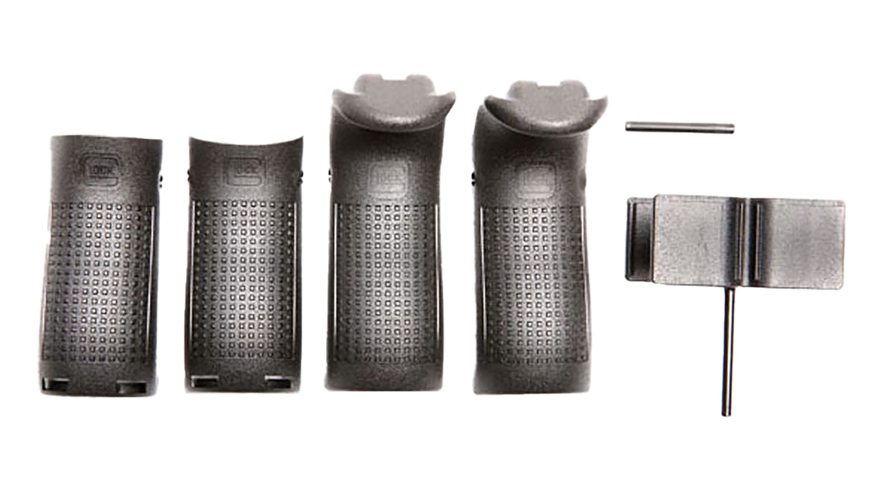 Glock 30821  Backstrap/Beavertail Set Black Polymer