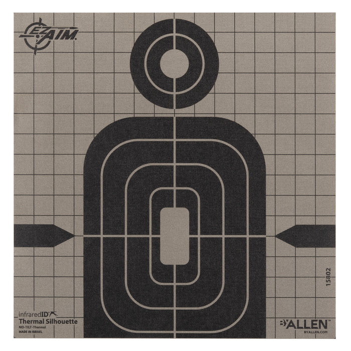 ALLEN 15802 EZ AIM 8" THERMAL SILHOUETTE TARGET