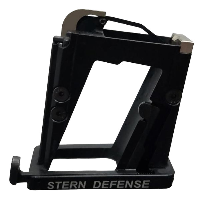 Stern Defense 001SDMAGAD9GLOCK9AND40  Mag-AD9 9mm/40 S&W Fits Glock Black Aircraft Grade Aluminum