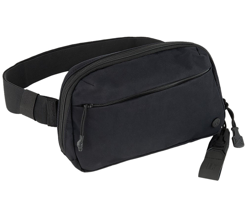 Vertx VTX5264IBK  Everyday Fanny Pack 2.0 Black Nylon Fanny Pack Zipper/Velcro Closure