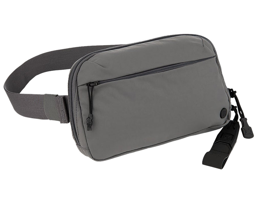 Vertx VTX5264WGY  Everyday Fanny Pack 2.0 Gray Nylon Fanny Pack Zipper/Velcro Closure