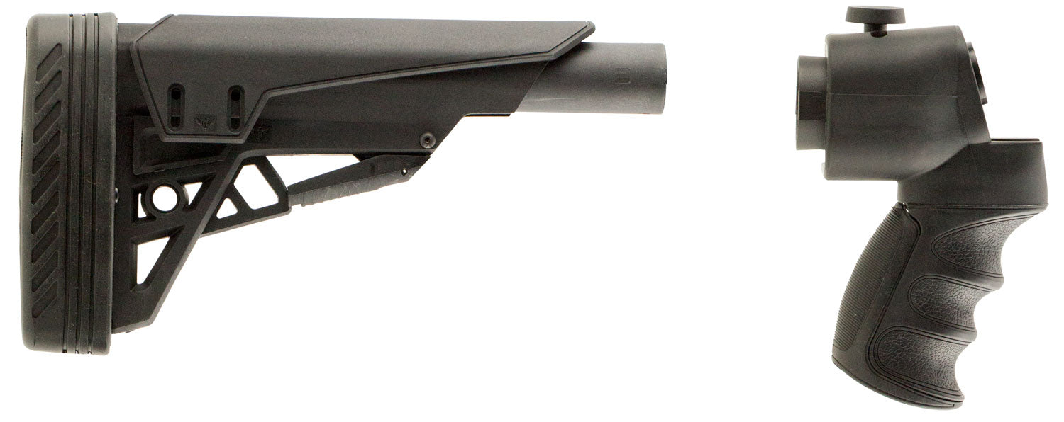 ATI Outdoors B1101135 Strikeforce  Black Synthetic 6 Position Left Side Folding, Fits Remington/Mossberg/Winchester