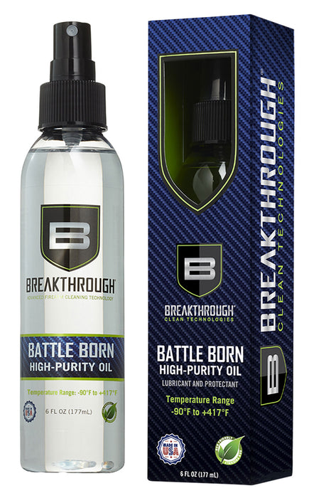 Breakthrough Clean BTO6OZ Battle Born High-Purity Oil 6 oz Spray