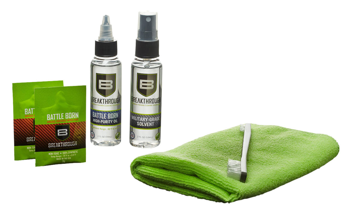 Breakthrough Clean BT101 Basic Cleaning Kit Multi-Caliber/Green