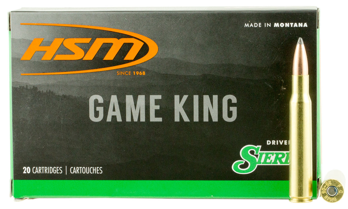 HSM 300RUM14N Game King  300 RUM 200 gr Sierra GameKing Spitzer Boat-Tail (SGSBT) 20 Bx/20 Cs