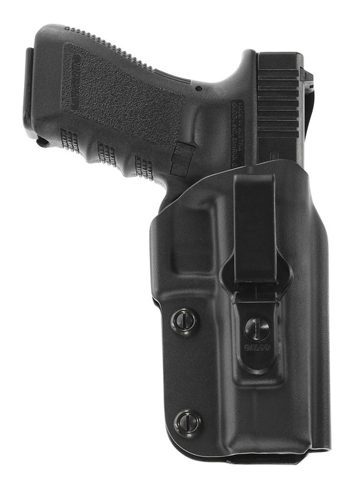 Galco TR652 Triton 2.0 OWB Black Leather UniClip/Stealth Clip Fits S&W M&P Shield Fits S&W M&P Shield 2.0 Right Hand