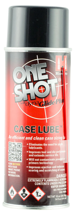 Hornady 99913 One Shot Case Lube Cleans Lubricates Prevents Rust & Corrosion 10 oz Aerosol