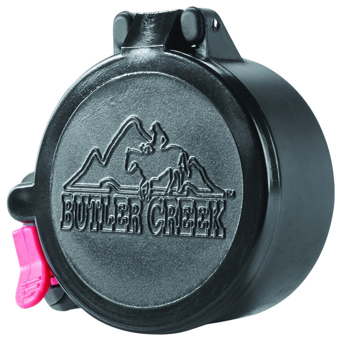 Butler Creek 30025 Flip-Open Objective Scope Cover 30mm Obj. Size 02A Black Polymer