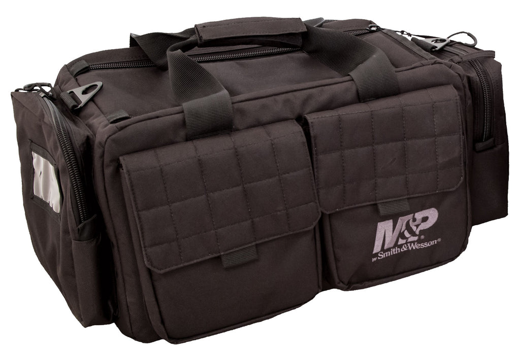 M&P Accessories 110023 Officer Tactical Range Bag 22" Black Nylon