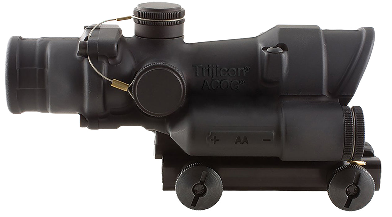 Trijicon 100390 ACOG  Matte Black 4x32mm LED Illuminated Green Crosshair .223/5.56 BDC Reticle