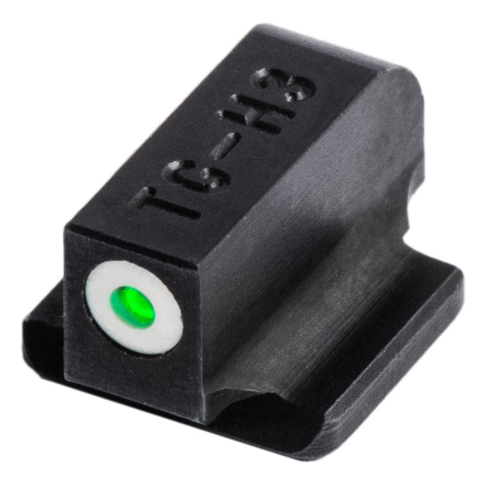 TruGlo TG231R2W Tritium Pro  Black | Green Tritium White Outline Front Sight Green Tritium Rear Sight